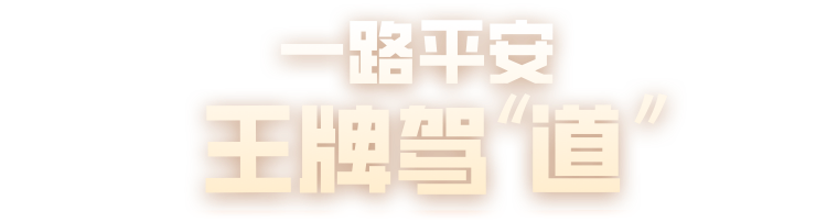 一路平安 王牌驾'道'